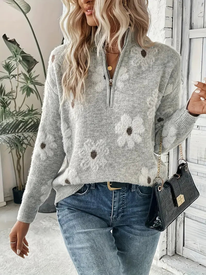 Pull Femme en Laine Mérinos Doux et Chaud pour Hiver - PanierRoyale