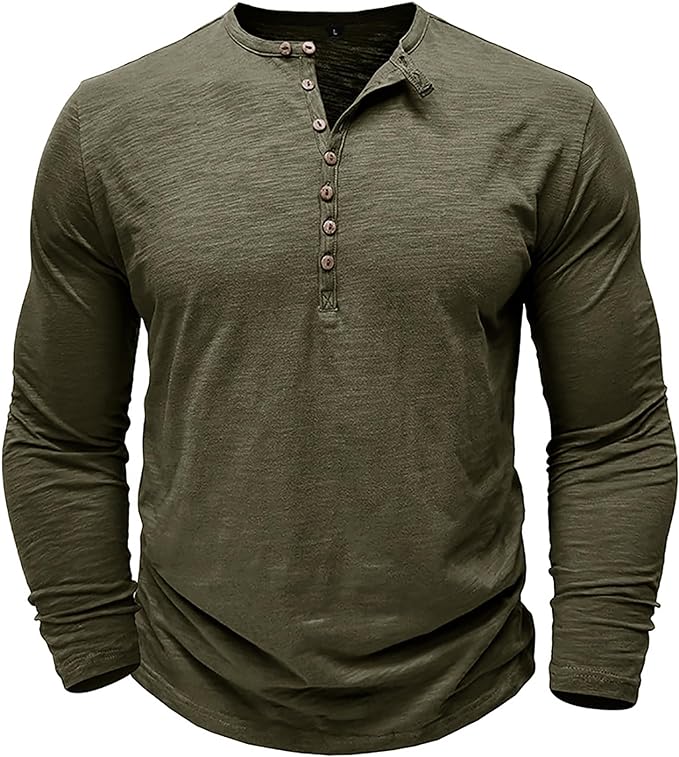 Chemise Homme Coton Décontracté