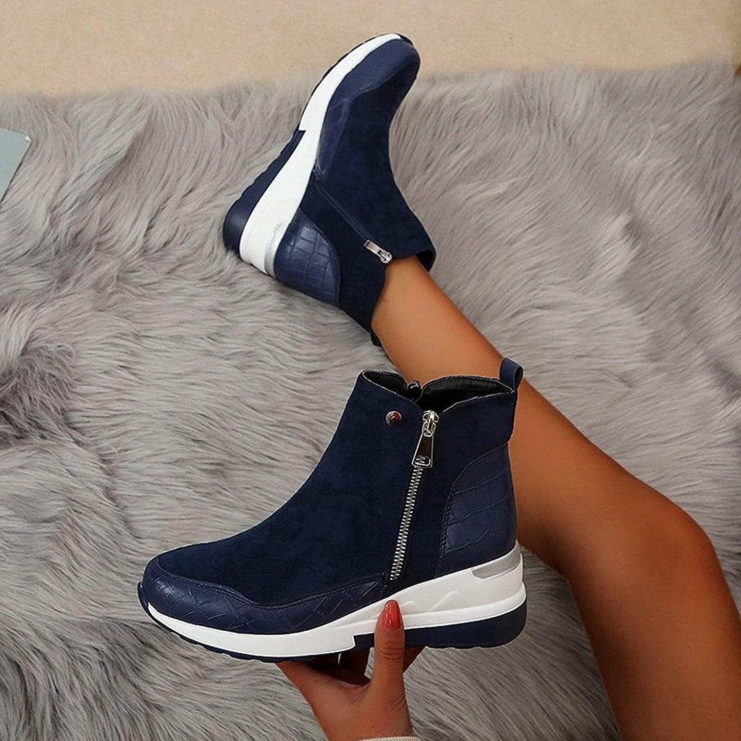 Bottines Femmes Imperméables Confortables