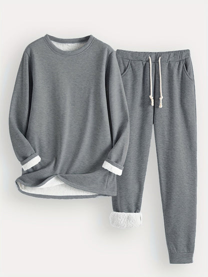 Ensemble Hiver Femme Décontracté Doux