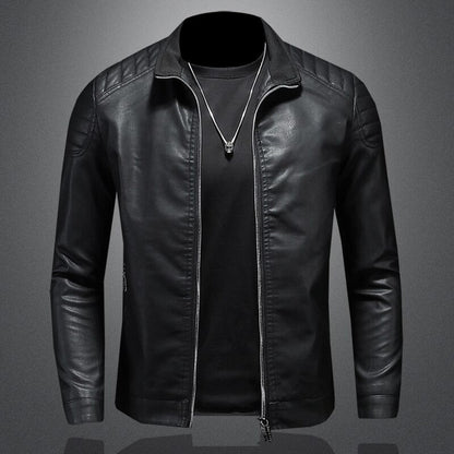 Blouson Cuir Homme de Luxe Élégant