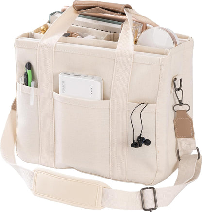 Sac à main Femelle avec Poignées et Poches Intérieures - PanierRoyale