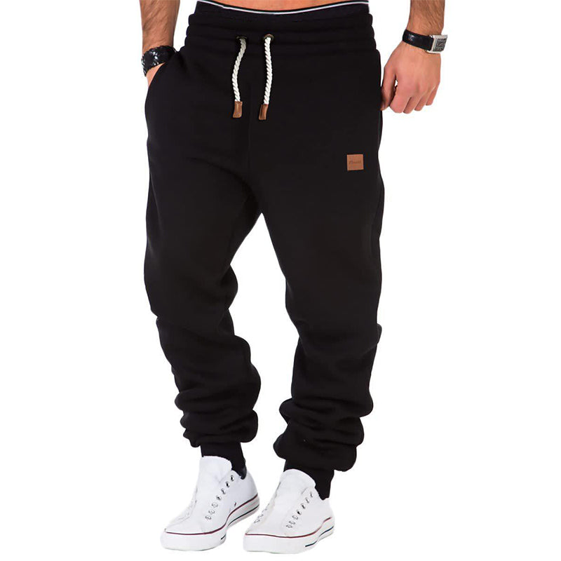 Pantalon Sport Homme Élastique Gris Foncé