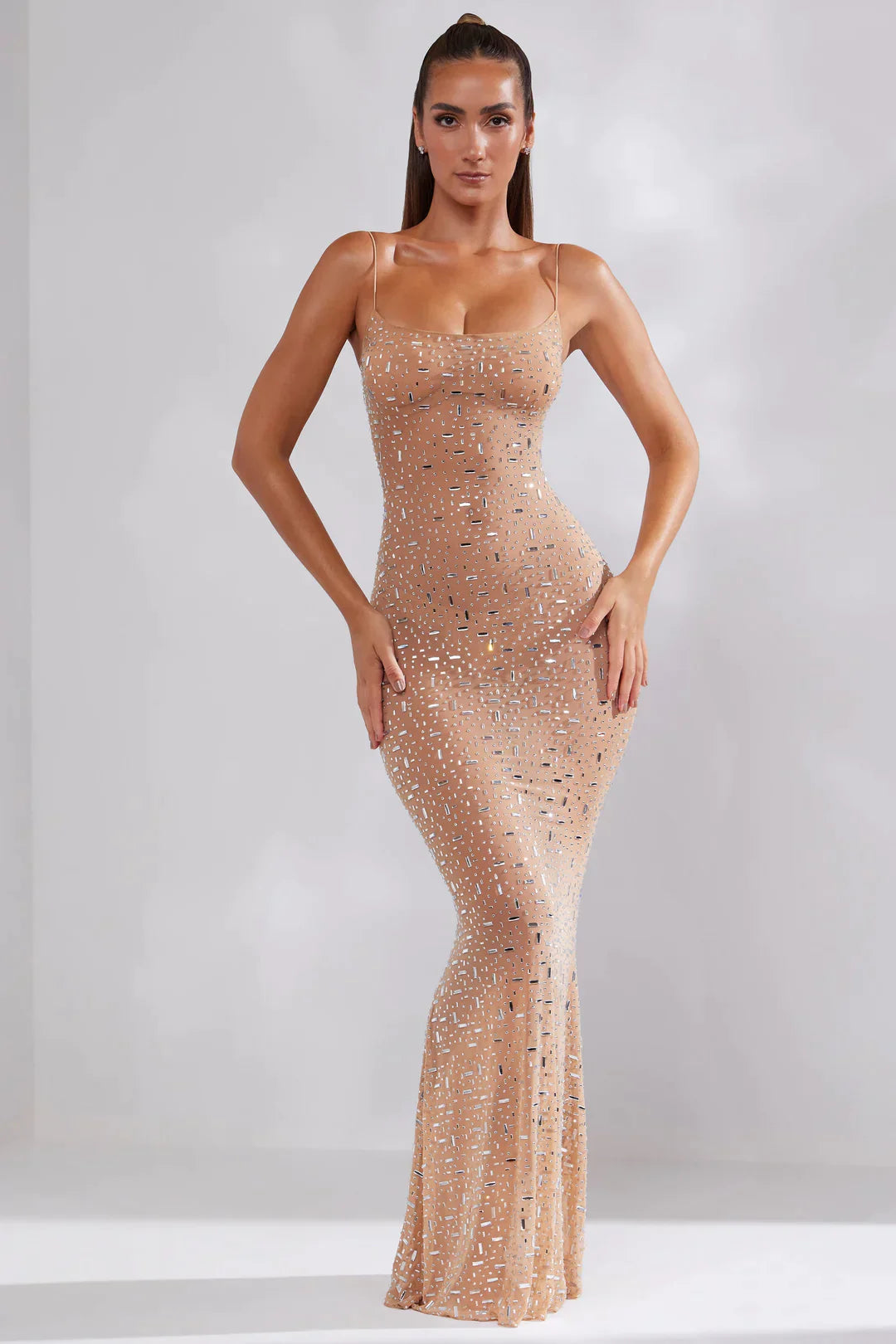 Robe de Soirée Longue Dos Nu Féminine - PanierRoyale