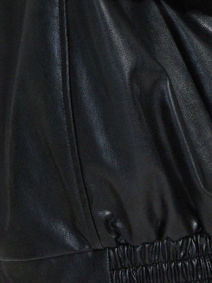 Estelle | Veste En Cuir Oversize Pour Femme
