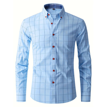 Chemise Flannel Hiver pour Homme Boutons → Chemise Homme Flannel Écossais Doux et Chaud