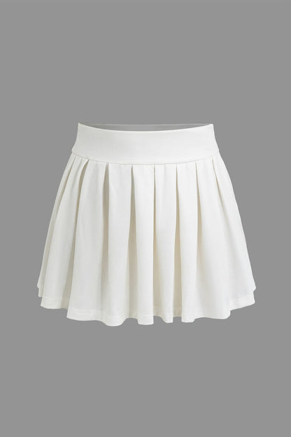 Robe Deux Pièces Élégante avec Gilet et Jupe Plissée