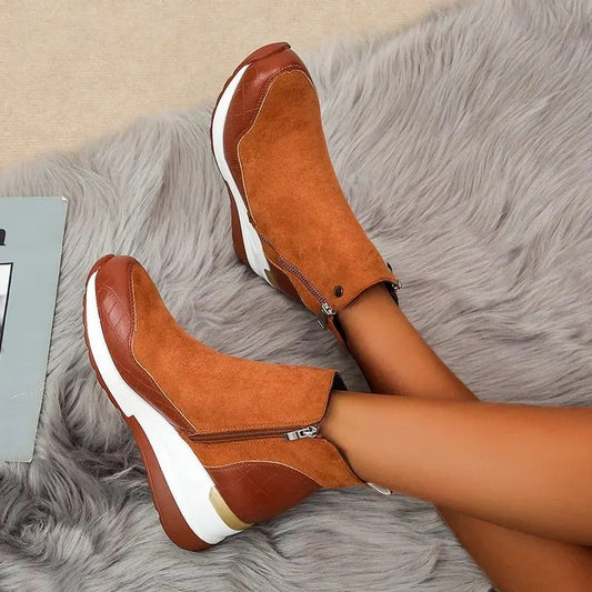 Bottines Femmes Talons Hauts Confortables et Chic - PanierRoyale