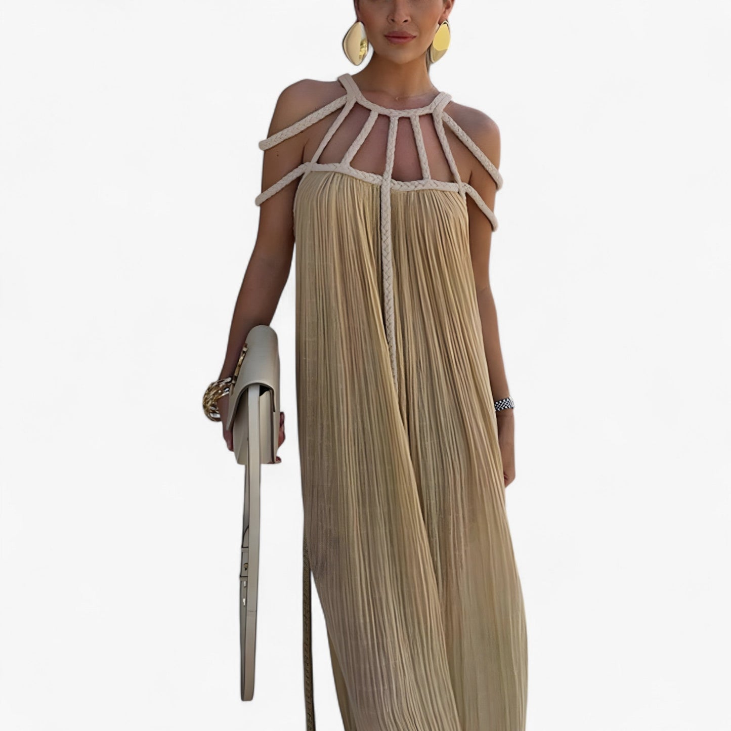 Robe Longue Élégante et Confortable pour Femme - PanierRoyale