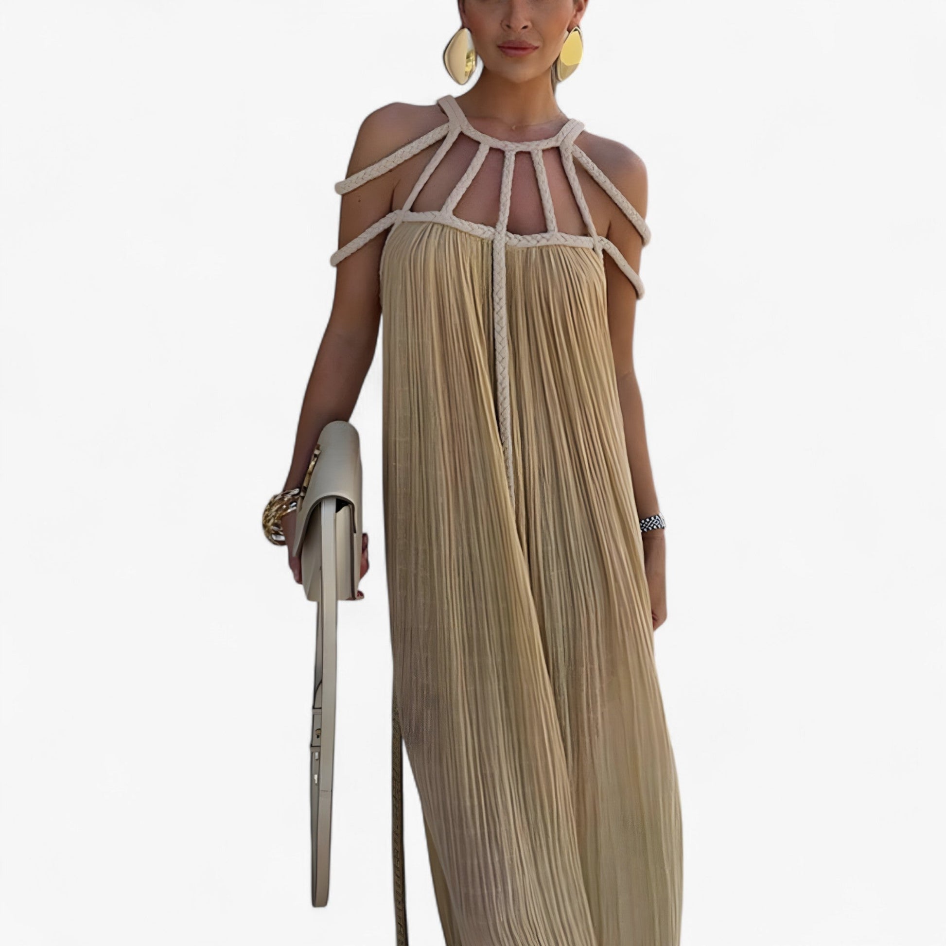 Robe Longue Élégante et Confortable pour Femme - PanierRoyale