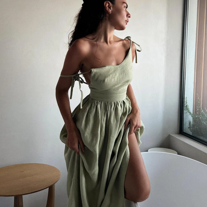Robe Femme Élégante Longue Fluidité Confortable