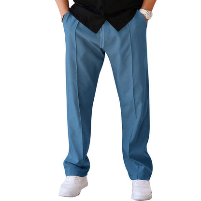 Pantalon Homme Large et Léger en Tissu Respirant