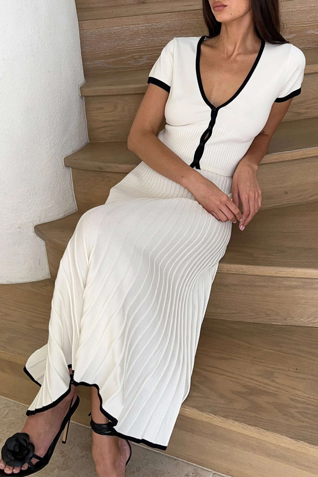 Ensemble Femme Tricoté 2 Pièces Décontracté