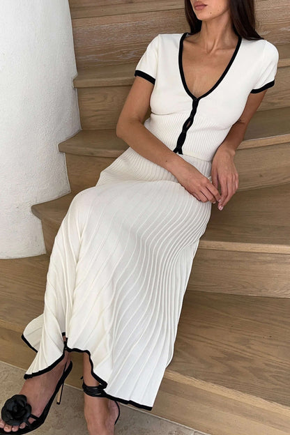Ensemble Femme Tricoté 2 Pièces Décontracté