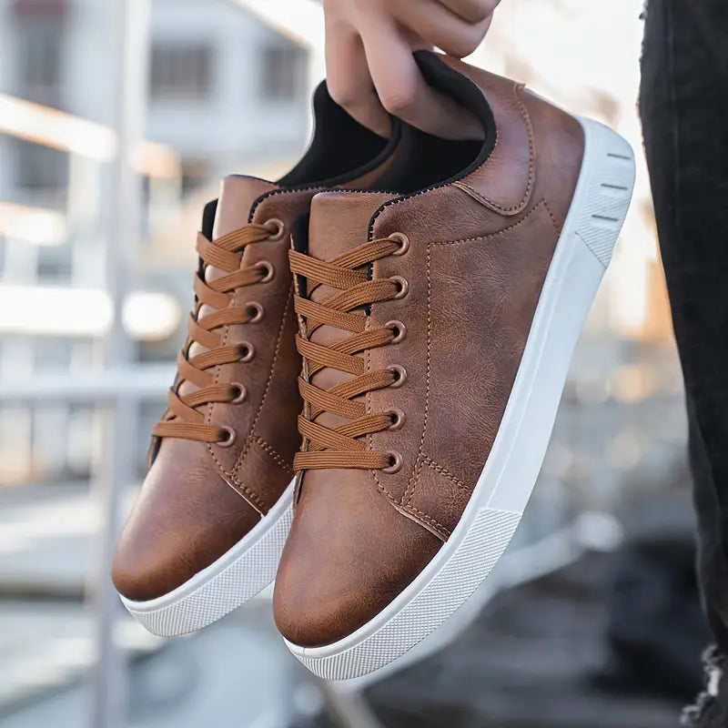 Chaussures Homme Confortables à Lacets avec Semelle Amortie