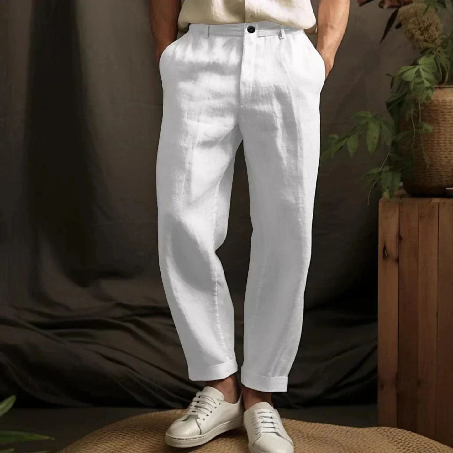 Pantalon Homme Décontracté pour Été