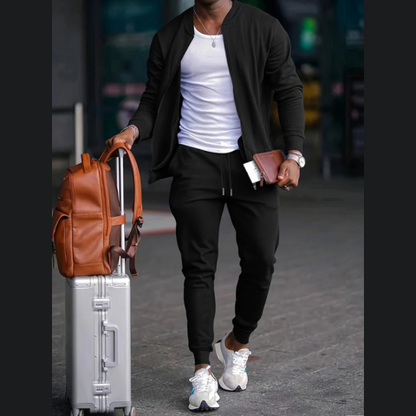 Costume Homme Élégant 2 Pièces Slim Fit