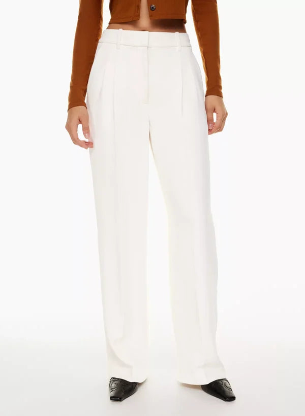 Pantalon Tailleur Féminin Élégant