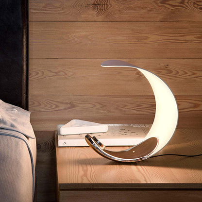 Lampe de Table LED Design en Forme de Croissant