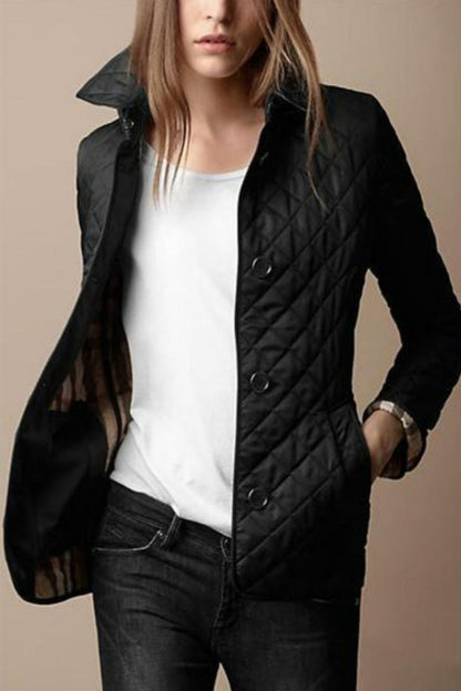 Veste Femme Élégante à Manches Longues en Duvetynthéme Hivernal - PanierRoyale