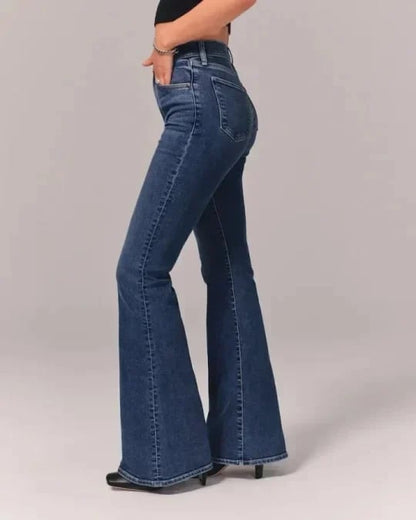 Jean Haut de Gamme Taille Haute pour Femme