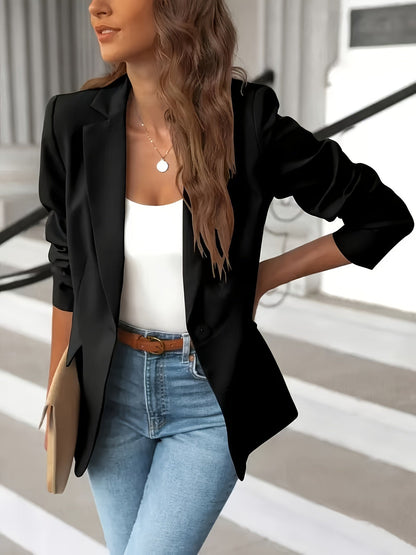 Blazer Femme Tailleur Chic pour Look Décontracté