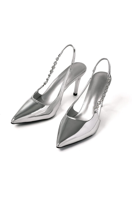Chaussures à petit talon bout en amande élégantes - BerlinGlamour