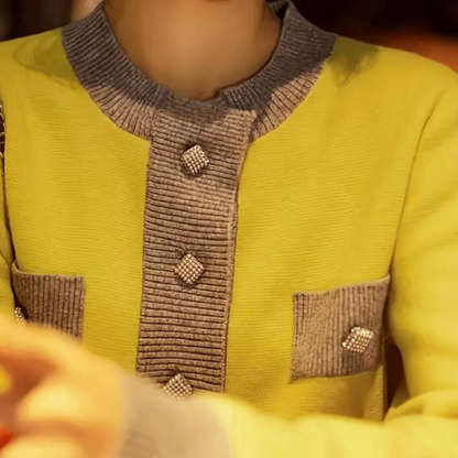 RUMJANA - Gilet à Boutons pour Femmes