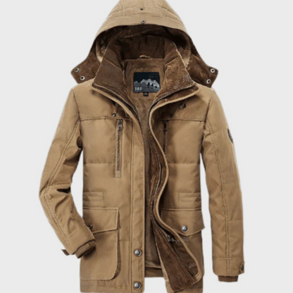 Veste Hiver Homme Isolée et Imperméable à Capuche - PanierRoyale