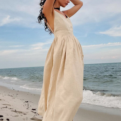 Robe Femme Élégante Longue Fluidité Confortable