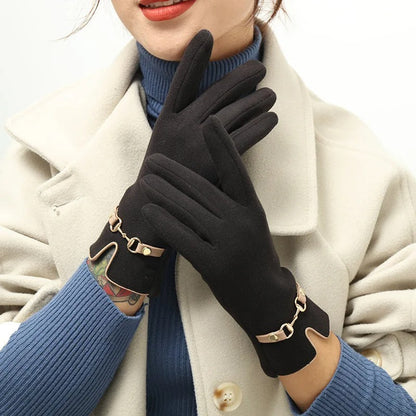 Gants Touch Chauds et Confortables en Peluche - PanierRoyale