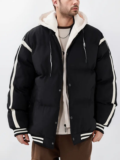 Veste Hiver Doublée Chaude et Élégante pour Homme