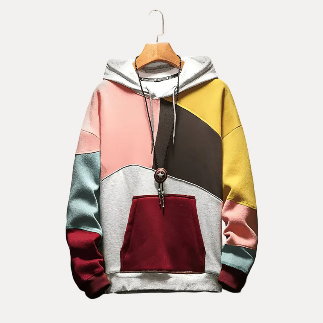 Sweat à Capuche Homme Grande Taille Manches Longues avec Poche - PanierRoyale