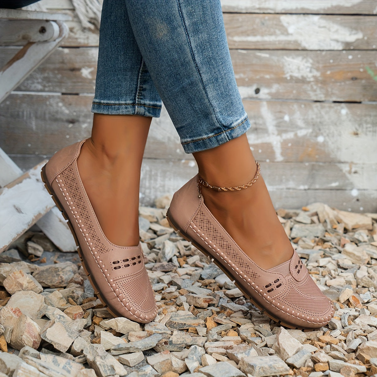 Chaussures orthopédiques femme respirantes à enfiler confortables