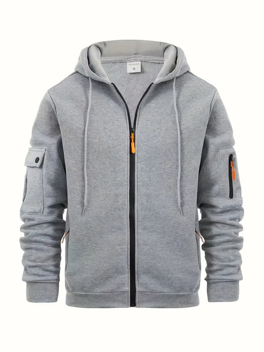 Sweat à Capuche Homme Moderne avec Poches - BerlinGlamour