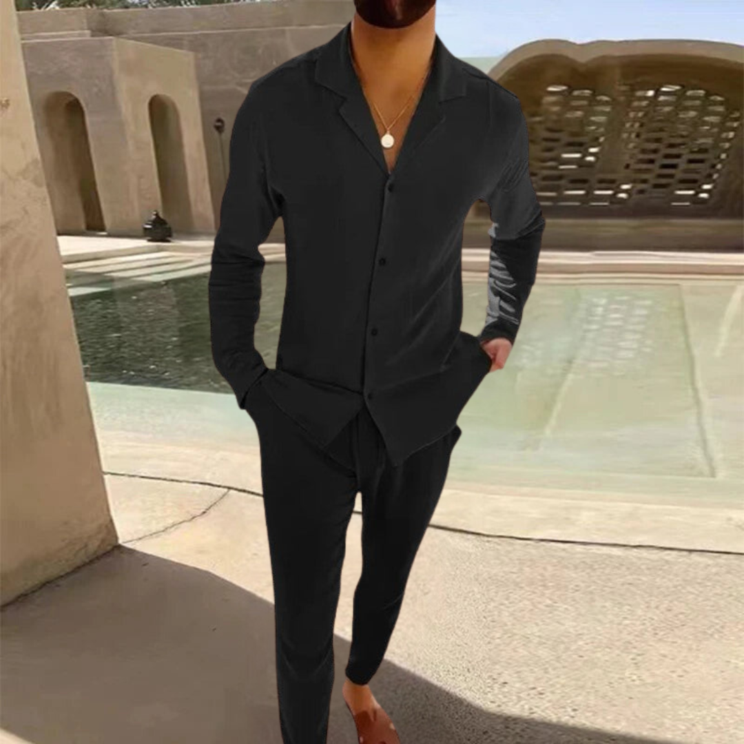 Chemise Lin Blanc Classique