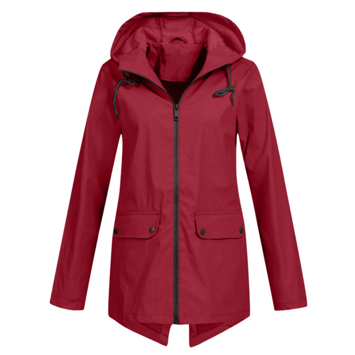 Veste de Pluie Féminine Étanche et Ventée
