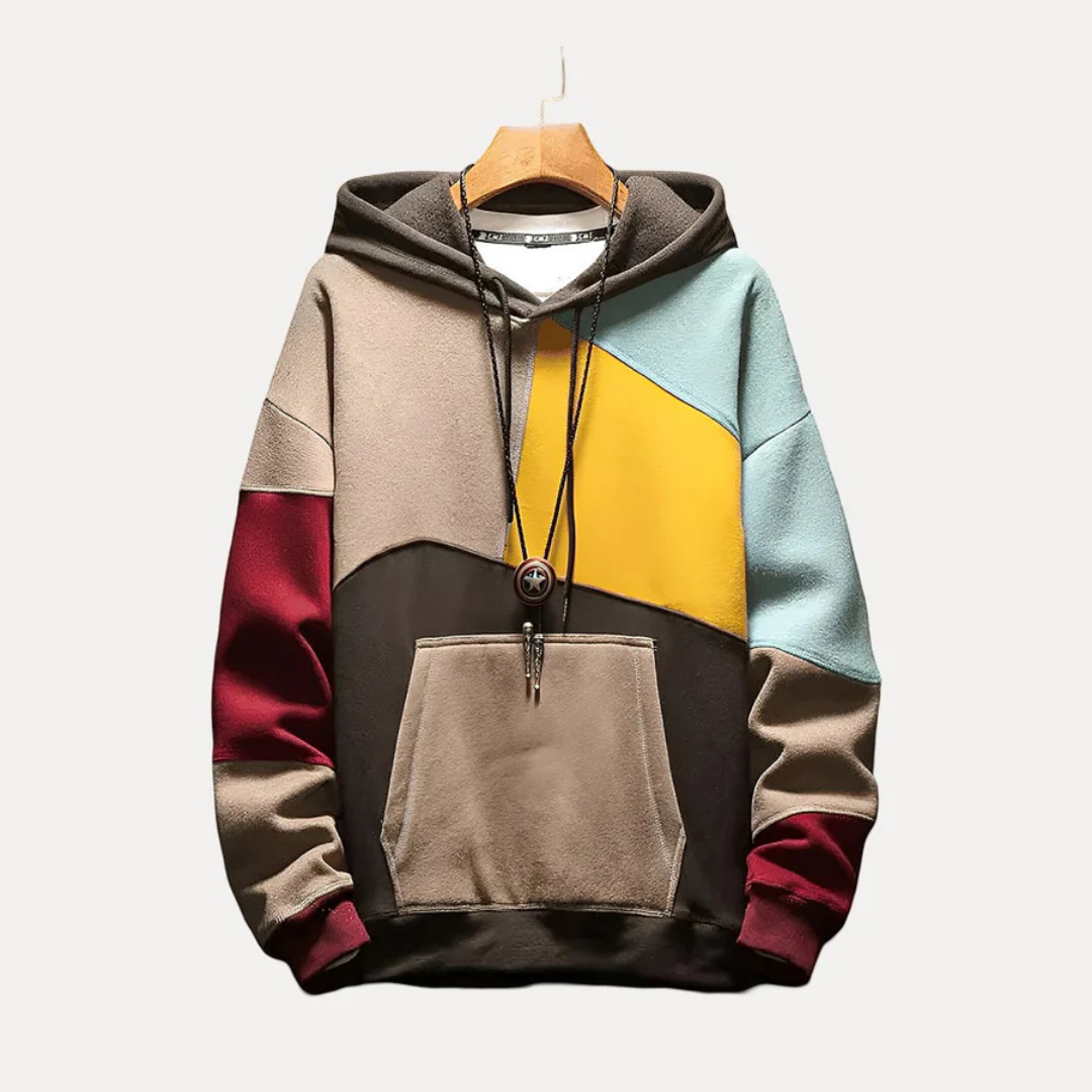 Sweat à Capuche Homme Grande Taille Manches Longues avec Poche