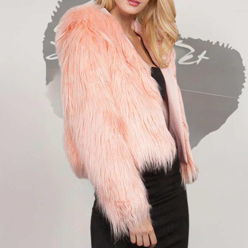 DONNA - Manteau Court Moderne pour Femmes
