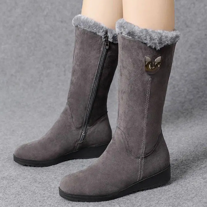 MARIETTE - Bottes d'hiver élégantes à mi-mollet pour femmes