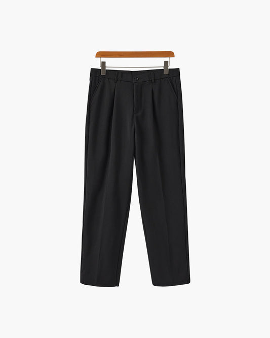 Pantalon Taille Haute Élégant Jambes Larges - BerlinGlamour