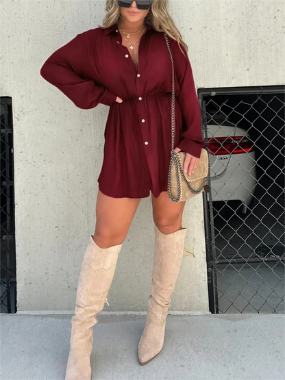 Combinaison Femme Élégante avec Short et Ceinture Taille - PanierRoyale