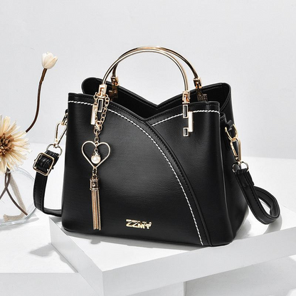 Sac à main femme organisé avec bretelle réglable - PanierRoyale