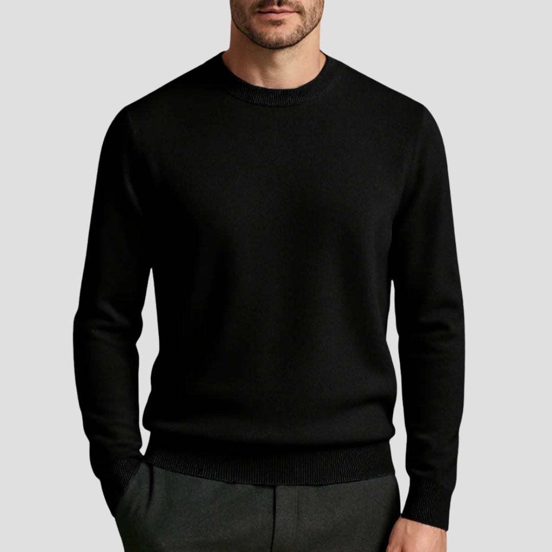 Pull Cachemire Homme Marine Chic et Raffiné