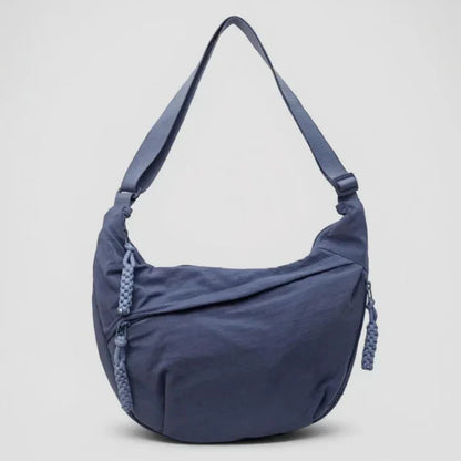 Sac banane Femme Nylon côtelé Bandoulière réglable