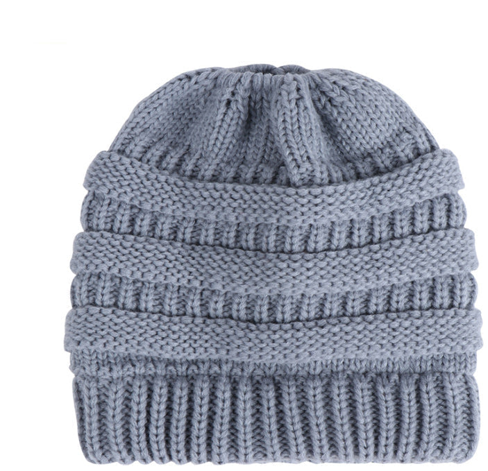 Bonnet Tricoté Chaud et Confortable pour Femmes Hiver