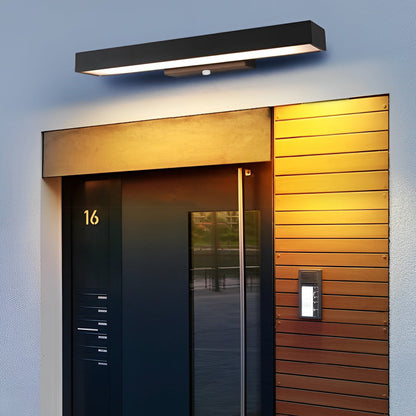 Lampe Murale LED Noir avec Capteur de Mouvement