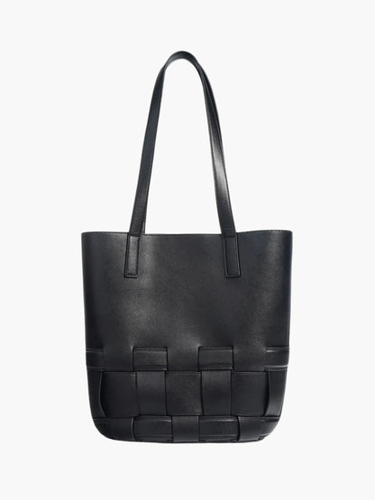 Sac à Main en Cuir Tressé Élégant