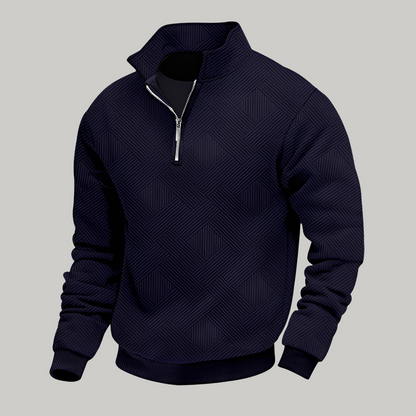 Pull Homme Zip Classique et Confortable