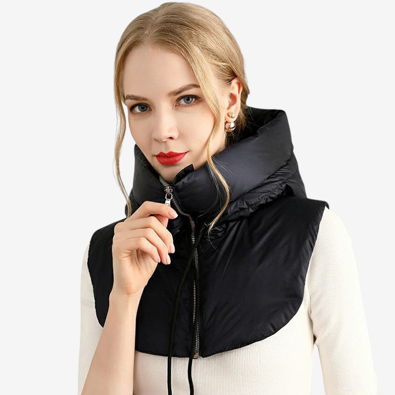 Cagoule femme à capuche zippée chaude et légère - PanierRoyale